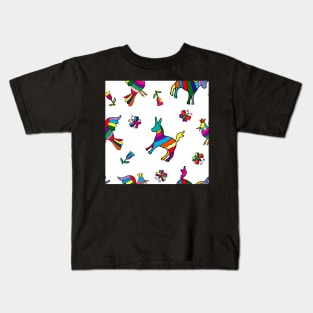 Rainbow Animals Kids T-Shirt